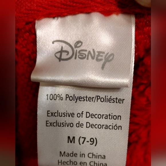 Disney Mickey Mouse Fleece Size M - Picture 4 of 4